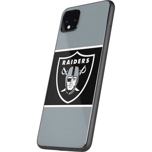 NFL Las Vegas Raiders Zone Block Google Pixel 4 XL Skin